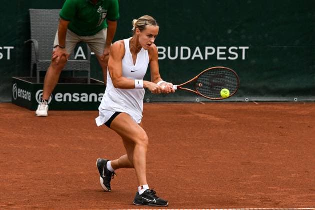International Tennis match - WTA, Tennis Damen Hungarian Grand Prix - Semifinal Anna Karolina Schmiedlova (SVK) during the quarter finals match vs. Aliaksandra Sasnovich at the WTA250 Hungarian Gran Prix Tennis on 19th July 2024 at Romai Teniszakademia, Budapest, Hungary Hungary Hungary  Copyright: xIPAxSport ABACAx