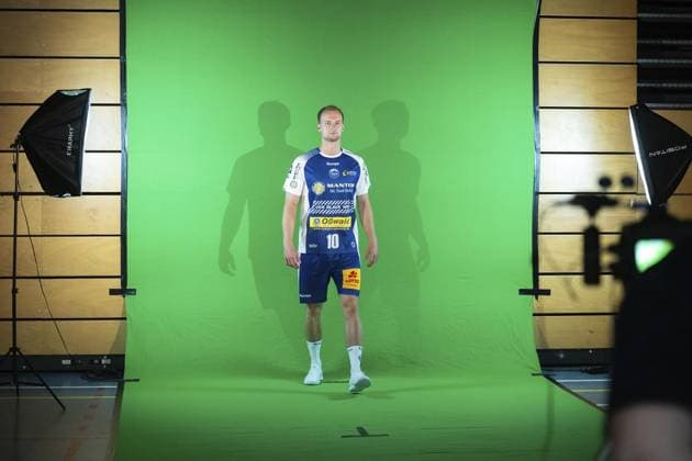 LIQUI MOLY HBL HANDBALL HERREN 1. BL THSV EISENACH - MANNSCHAFTSFOTO ** NUR FÜR REDAKTIONELLE ZWECKE ** EDITORIAL USE ONLY **<p>20 07 2024-Eisenach: LIQUI MOLY HBL Handball 1. Bundesliga Herren Saison 2024 - 2025 Werner Assmann Halle ThSV Eisenach - Mannschaftsfoto im Foto: Fynn Hangstein 10 (ThSV Eisenach) ( Deutschland Thüringen Eisenach Copyright: SaschaxFromm