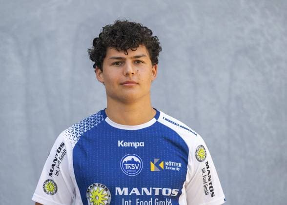 LIQUI MOLY HBL HANDBALL HERREN 1. BL THSV EISENACH - MANNSCHAFTSFOTO ** NUR FÜR REDAKTIONELLE ZWECKE ** EDITORIAL USE ONLY **<p>20 07 2024-Eisenach: LIQUI MOLY HBL Handball 1. Bundesliga Herren Saison 2024 - 2025 Werner Assmann Halle ThSV Eisenach - Mannschaftsfoto im Foto: Gian Attenhofer 11 (ThSV Eisenach) ( Deutschland Thüringen Eisenach Copyright: SaschaxFromm