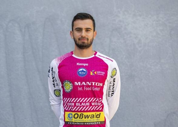 LIQUI MOLY HBL HANDBALL HERREN 1. BL THSV EISENACH - MANNSCHAFTSFOTO ** NUR FÜR REDAKTIONELLE ZWECKE ** EDITORIAL USE ONLY **<p>20 07 2024-Eisenach: LIQUI MOLY HBL Handball 1. Bundesliga Herren Saison 2024 - 2025 Werner Assmann Halle ThSV Eisenach - Mannschaftsfoto im Foto: Torhüter Matija Spikic 1 (ThSV Eisenach) ( Deutschland Thüringen Eisenach Copyright: SaschaxFromm
