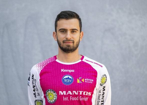 LIQUI MOLY HBL HANDBALL HERREN 1. BL THSV EISENACH - MANNSCHAFTSFOTO ** NUR FÜR REDAKTIONELLE ZWECKE ** EDITORIAL USE ONLY **<p>20 07 2024-Eisenach: LIQUI MOLY HBL Handball 1. Bundesliga Herren Saison 2024 - 2025 Werner Assmann Halle ThSV Eisenach - Mannschaftsfoto im Foto: Torhüter Matija Spikic 1 (ThSV Eisenach) ( Deutschland Thüringen Eisenach Copyright: SaschaxFromm