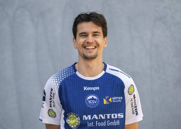 LIQUI MOLY HBL HANDBALL HERREN 1. BL THSV EISENACH - MANNSCHAFTSFOTO ** NUR FÜR REDAKTIONELLE ZWECKE ** EDITORIAL USE ONLY **<p>20 07 2024-Eisenach: LIQUI MOLY HBL Handball 1. Bundesliga Herren Saison 2024 - 2025 Werner Assmann Halle ThSV Eisenach - Mannschaftsfoto im Foto: Timothy Reichmuth 5 (ThSV Eisenach) ( Deutschland Thüringen Eisenach Copyright: SaschaxFromm