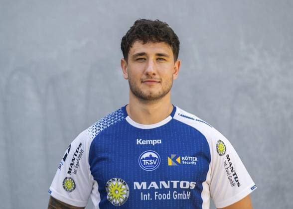 LIQUI MOLY HBL HANDBALL HERREN 1. BL THSV EISENACH - MANNSCHAFTSFOTO ** NUR FÜR REDAKTIONELLE ZWECKE ** EDITORIAL USE ONLY **<p>20 07 2024-Eisenach: LIQUI MOLY HBL Handball 1. Bundesliga Herren Saison 2024 - 2025 Werner Assmann Halle ThSV Eisenach - Mannschaftsfoto im Foto: Justin Kurch 52 (ThSV Eisenach) ( Deutschland Thüringen Eisenach Copyright: SaschaxFromm