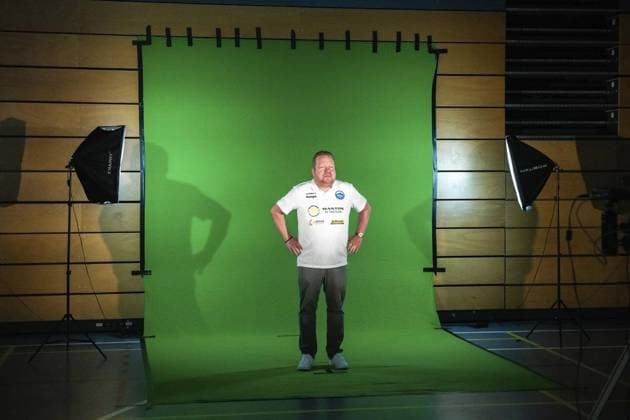 LIQUI MOLY HBL HANDBALL HERREN 1. BL THSV EISENACH - MANNSCHAFTSFOTO ** NUR FÜR REDAKTIONELLE ZWECKE ** EDITORIAL USE ONLY **<p>20 07 2024-Eisenach: LIQUI MOLY HBL Handball 1. Bundesliga Herren Saison 2024 - 2025 Werner Assmann Halle ThSV Eisenach - Mannschaftsfoto im Foto: Rene Witte, Geschäftsführer des ThSV Eisenach ( Deutschland Thüringen Eisenach Copyright: SaschaxFromm