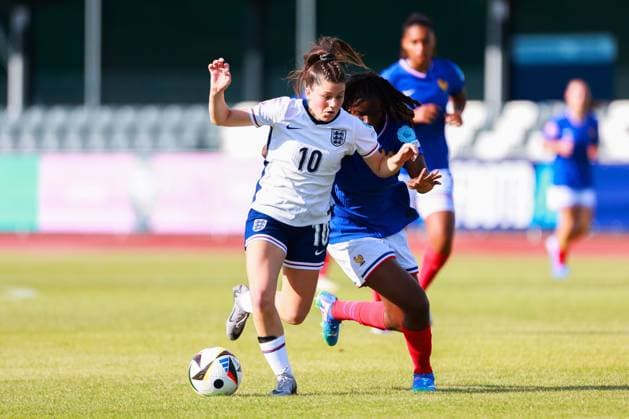 Madison Earl of England England U19 v France U19, UEFA Women s U19 Championships, Group A, Football, Jonava City Stadium, Jonava, Lithuania - 20 Jul 2024 Editorial use only  Copyright: xNikolaxKrstic Shutterstockx 14587630ad