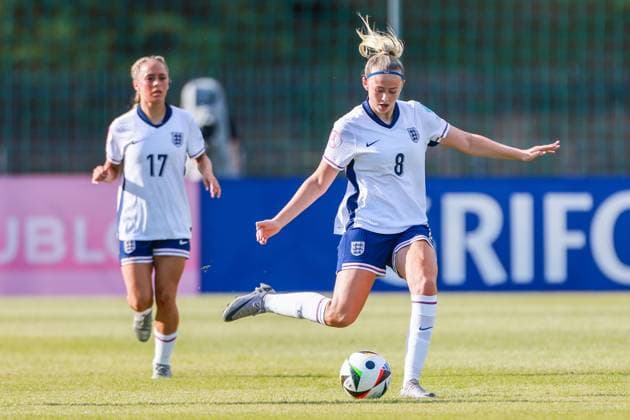 Alexia Potter of England England U19 v France U19, UEFA Women s U19 Championships, Group A, Football, Jonava City Stadium, Jonava, Lithuania - 20 Jul 2024 Editorial use only  Copyright: xNikolaxKrstic Shutterstockx 14587630aj