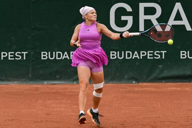 Diana Shnaider during the quarter finals match vs. Eva Lys (GER) at the WTA250 Hungarian Gran Prix Tennis on 19th July 2024 at Romai Teniszakademia, Budapest, Hungary  Copyright: xVincenzoxOrlando IPAxSportx xipax xx IPA_48141216 IPA_Agency_IPA48141216