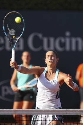 Yvonne Cavalle Reimers in action during Palermo Open Ladies WTA, Tennis Damen 250, International Tennis match in Palermo, Italy, July 20 2024  Copyright: xMassimilianoxCarnabuci IPAxSportx xx IPA_48143656 IPA_Agency_IPA48143656