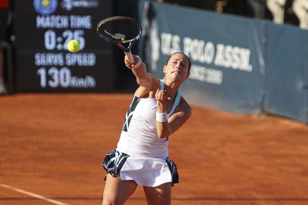 Yvonne Cavalle Reimers in action during Palermo Open Ladies WTA, Tennis Damen 250, International Tennis match in Palermo, Italy, July 20 2024  Copyright: xMassimilianoxCarnabuci IPAxSportx xx IPA_48143671 IPA_Agency_IPA48143671