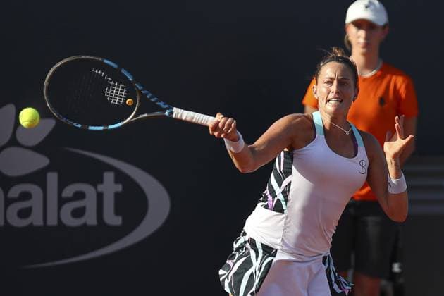 Yvonne Cavalle Reimers in action during Palermo Open Ladies WTA, Tennis Damen 250, International Tennis match in Palermo, Italy, July 20 2024  Copyright: xMassimilianoxCarnabuci IPAxSportx xx IPA_48143675 IPA_Agency_IPA48143675