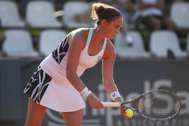 Yvonne Cavalle Reimers in action during Palermo Open Ladies WTA, Tennis Damen 250, International Tennis match in Palermo, Italy, July 20 2024  Copyright: xMassimilianoxCarnabuci IPAxSportx xx IPA_48143701 IPA_Agency_IPA48143701