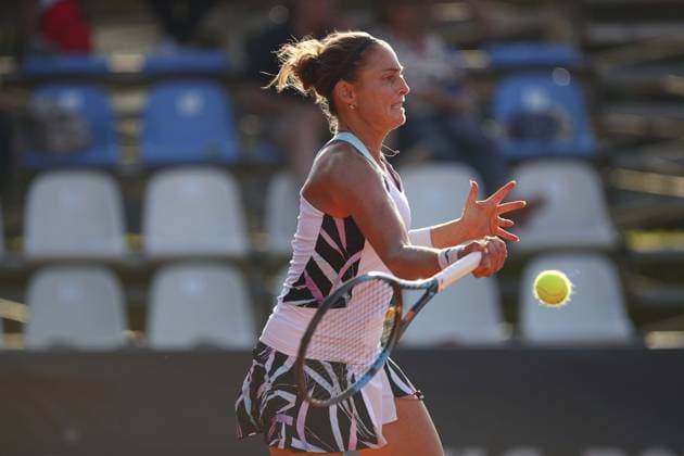 Yvonne Cavalle Reimers in action during Palermo Open Ladies WTA, Tennis Damen 250, International Tennis match in Palermo, Italy, July 20 2024  Copyright: xMassimilianoxCarnabuci IPAxSportx xx IPA_48143710 IPA_Agency_IPA48143710