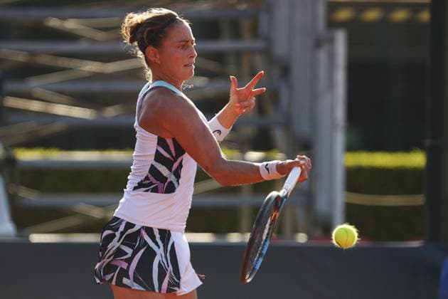 Yvonne Cavalle Reimers celebration during Palermo Open Ladies WTA, Tennis Damen 250, International Tennis match in Palermo, Italy, July 20 2024  Copyright: xMassimilianoxCarnabuci IPAxSportx xx IPA_48143713 IPA_Agency_IPA48143713