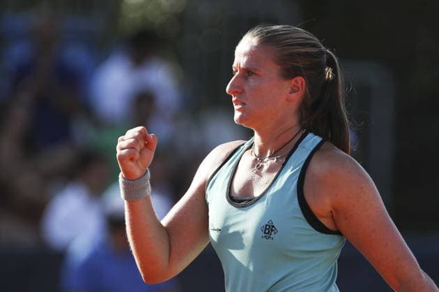Aurora Zantedeschi celebrates the point scored during Palermo Open Ladies WTA, Tennis Damen 250, International Tennis match in Palermo, Italy, July 20 2024  Copyright: xMassimilianoxCarnabuci IPAxSportx xx IPA_48143749 IPA_Agency_IPA48143749