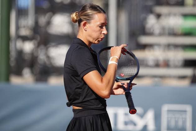 Yana Sizikova during Palermo Open Ladies WTA, Tennis Damen 250, International Tennis match in Palermo, Italy, July 20 2024  Copyright: xMassimilianoxCarnabuci IPAxSportx xx IPA_48143787 IPA_Agency_IPA48143787