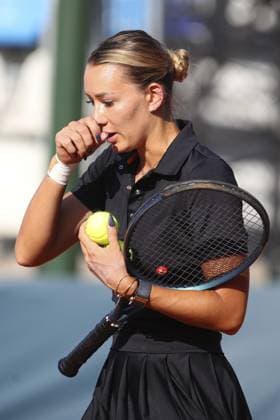 Yana Sizikova during Palermo Open Ladies WTA, Tennis Damen 250, International Tennis match in Palermo, Italy, July 20 2024  Copyright: xMassimilianoxCarnabuci IPAxSportx xx IPA_48143883 IPA_Agency_IPA48143883