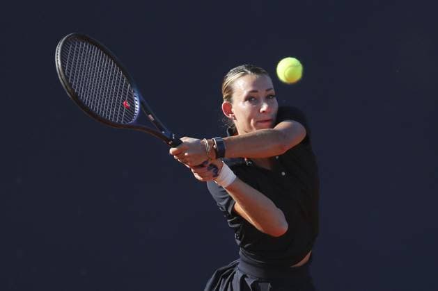Yana Sizikova in action during Palermo Open Ladies WTA, Tennis Damen 250, International Tennis match in Palermo, Italy, July 20 2024  Copyright: xMassimilianoxCarnabuci IPAxSportx xx IPA_48143888 IPA_Agency_IPA48143888