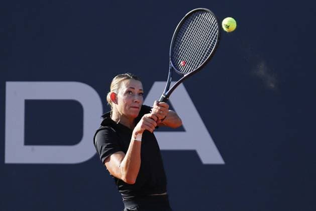 Yana Sizikova in action during Palermo Open Ladies WTA, Tennis Damen 250, International Tennis match in Palermo, Italy, July 20 2024  Copyright: xMassimilianoxCarnabuci IPAxSportx xx IPA_48143921 IPA_Agency_IPA48143921