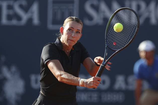 Palermo: Yana Sizikova in action during Palermo Open Ladies WTA, Tennis Damen 250, International Tennis match in Palermo, Italy, July 20 2024 International Tennis match - Palermo Open Ladies WTA 250  - ZUMAp169 20240720_zsa_p169_818 Copyright: xMassimilianoxCarnabuci IPAxSportx