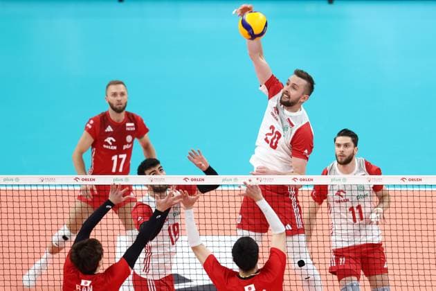 2024.07.20 Ergo Arena Gdansk Siatkowka mezczyzn Turniej towarzyski Polska - Japonia N z Mateusz Bieniek Foto Piotr Matusewicz PressFocus 2024.07.20 Gdansk Men volleyball Poland - Japan Mateusz Bieniek Credit: Piotr Matusewicz PressFocus NEWSPIX.PL --- Newspix.pl PRE-OLYMPIC MENS VOLLEYBALL FRIENDLY TOURNAMENT IN GDANSK: POLAND- JAPAN POLAND OUT!  20240720_PF_PM018
