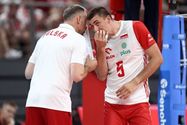 2024.07.20 Ergo Arena Gdansk Siatkowka mezczyzn Turniej towarzyski Polska - Japonia N z Nikola Grbic Lukasz Kaczmarek Foto Piotr Matusewicz PressFocus 2024.07.20 Gdansk Men volleyball Poland - Japan Nikola Grbic Lukasz Kaczmarek Credit: Piotr Matusewicz PressFocus NEWSPIX.PL --- Newspix.pl PRE-OLYMPIC MENS VOLLEYBALL FRIENDLY TOURNAMENT IN GDANSK: POLAND- JAPAN POLAND OUT!  20240720_PF_PM153