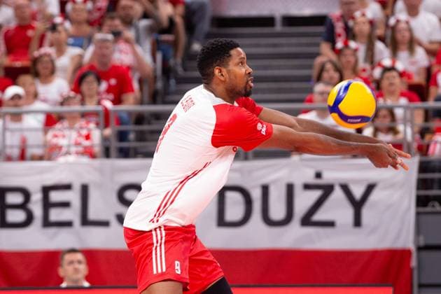 GDANSK 20.07.2024 PRZEDOLIMPIJSKI TURNIEJ TOWARZYSKI SIATKARZY POLSKA - JAPONIA --- PRE-OLYMPIC MENS VOLLEYBALL FRIENDLY TOURNAMENT IN GDANSK: POLAND- JAPAN WILFREDO LEON VENERO FOT. ANNA KLEPACZKO FOTOPYK NEWSPIX.PL --- Newspix.pl POLAND OUT!  240720LUM121