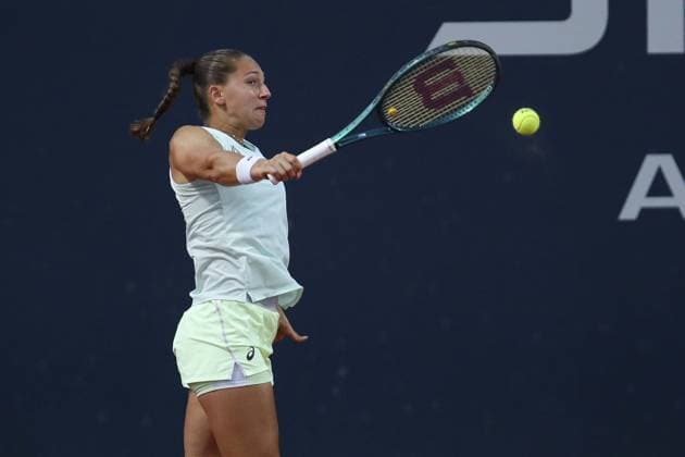 Diane Parry in action during Palermo Open Ladies WTA, Tennis Damen 250, International Tennis match in Palermo, Italy, July 20 2024  Copyright: xMassimilianoxCarnabuci IPAxSportx xx IPA_48144456 IPA_Agency_IPA48144456
