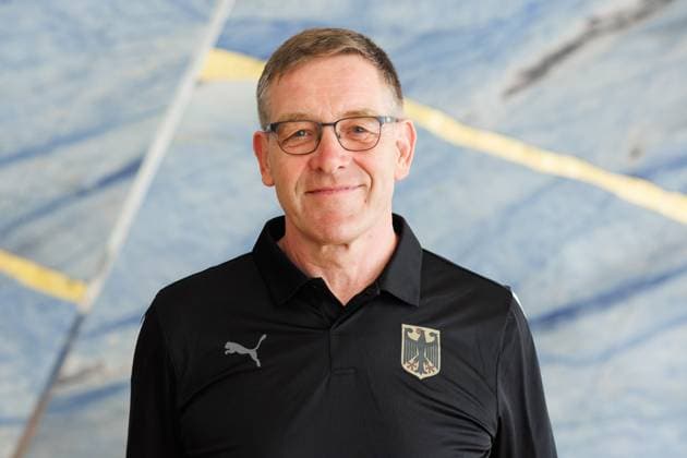 Alfred Gislason (GER, Trainer, head coach); Porträt, Einzelbild, 20.07.2024, Ludwigsburg (Deutschland), Handball, Teamfotos Nationalmannschaften für die Olympischen Spiele