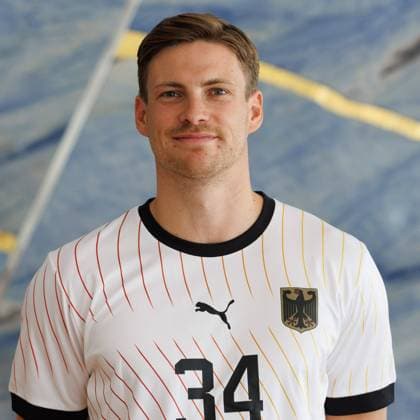 Rune Dahmke (GER, 34); Porträt, Einzelbild, 20.07.2024, Ludwigsburg (Deutschland), Handball, Teamfotos Nationalmannschaften für die Olympischen Spiele