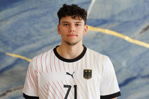 Marko Grgic (GER, 71); Porträt, Einzelbild, 20.07.2024, Ludwigsburg (Deutschland), Handball, Teamfotos Nationalmannschaften für die Olympischen Spiele