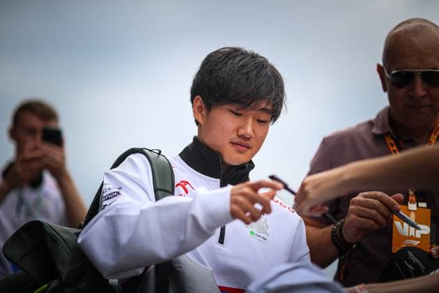 22 Yuki Tsunoda, (JAP) Visa Cash App, Racing Bulls, Honda during the Hungarian GP, Budapest 18-21 July 2024 Formula 1 World Championship, WM, Weltmeisterschaft 2024.  Copyright: xFedericoxBasile IPAxSportx xipa-x xx IPA_48151759 IPA_Agency_IPA48151759