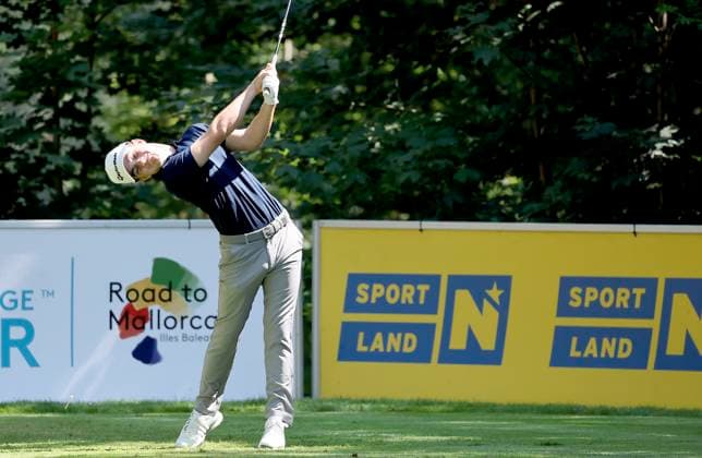 GOLF - EURAM Bank Open 2024 RAMSAU,AUSTRIA,21.JUL.24 - GOLF - Challenge Tour, EURAM Bank Open, GC Adamstal. Image shows Frank Kennedy (GBR).  GEPAxpictures xHansxOberlaender