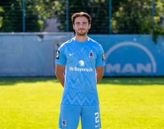 21.07.2024, Fussball 3. Liga 2024 2025, TSV 1860 München, Porträttermin 2024 2025, Mannschaftsfoto an der Grünwalderstrasse, München. Tim Danhof (TSV 1860 München)