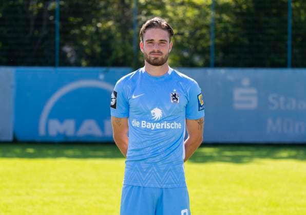 21.07.2024, Fussball 3. Liga 2024 2025, TSV 1860 München, Porträttermin 2024 2025, an der Grünwalderstrasse, München. David Philipp (TSV 1860 München),