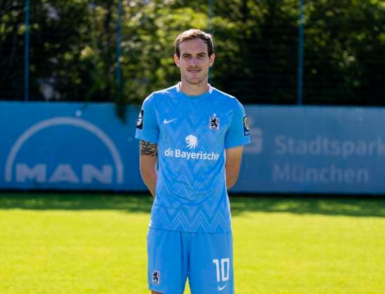 21.07.2024, Fussball 3. Liga 2024 2025, TSV 1860 München, Porträttermin 2024 2025, an der Grünwalderstrasse, München. Fabian Schubert (TSV 1860 München)
