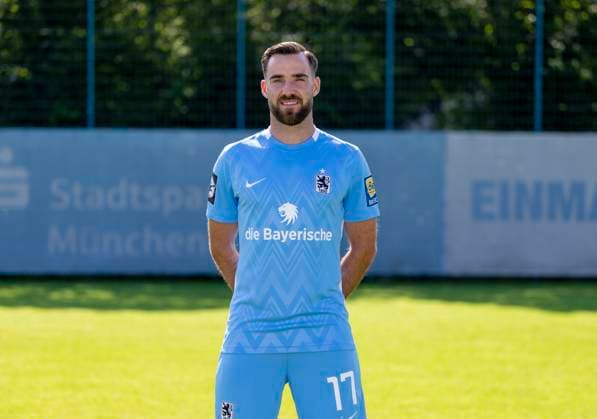 21.07.2024, Fussball 3. Liga 2024 2025, TSV 1860 München, Porträttermin 2024 2025, an der Grünwalderstrasse, München. Morris Schröter (1860 München)