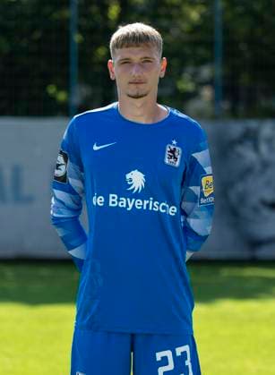 21.07.2024, Fussball 3. Liga 2024 2025, TSV 1860 München, Porträttermin 2024 2025, an der Grünwalderstrasse, München. Torwart Erion Avdija (TSV 1860 München)
