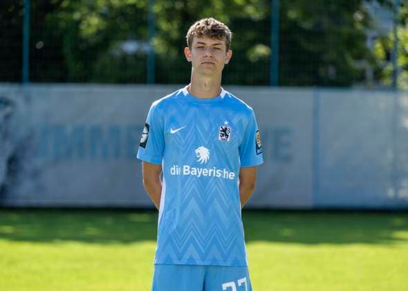 21.07.2024, Fussball 3. Liga 2024 2025, TSV 1860 München, Porträttermin 2024 2025, an der Grünwalderstrasse, München. Raphael Ott (TSV 1860 München)