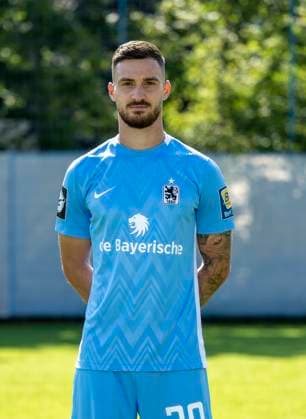 21.07.2024, Fussball 3. Liga 2024 2025, TSV 1860 München, Porträttermin 2024 2025, an der Grünwalderstrasse, München. Maximilian Wolfram (TSV 1860 München)