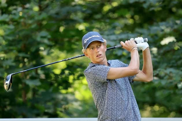 GOLF - EURAM Bank Open 2024 RAMSAU,AUSTRIA,21.JUL.24 - GOLF - Challenge Tour, EURAM Bank Open, GC Adamstal. Image shows Martin Couvra (FRA).  GEPAxpictures xHansxOberlaender