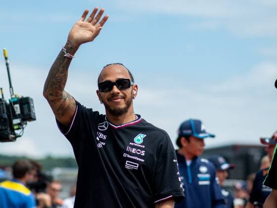 Lewis Hamilton (Mercedes AMG Petronas Formula One Team, Großbritannien, 44) bei der Fahrerparade, HUN, Formel 1 Weltmeisterschaft, Grand Prix von Ungarn, Hungaroring, Rennen, 21.07.2024 HUN, Formel 1 Weltmeisterschaft, Grand Prix von Ungarn, Hungaroring, Rennen, 21.07.2024 Mogyorod Copyright: xEibner-Pressefoto Memmlerx EP_MMR