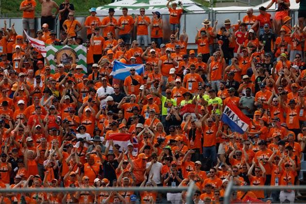Dutch fans Orange Army , F1 Grand Prix of Hungary at Hungaroring on July 21, 2024 in Budapest, Hungary. (Photo by HOCH ZWEI) Budapest Hungary