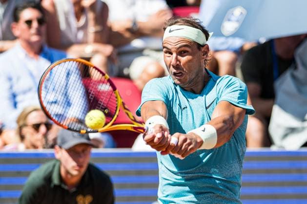 240721 Rafael Nadal of Spain during the final of Nordea Open day 7 on July 21, 2024 in Bastad. Photo: Niclas Jönsson BILDBYRAN COP 273 NO0291 tennis svenska öppna swedish open bbeng Copyright: NICLASxJÖNSSON BB240721NO056