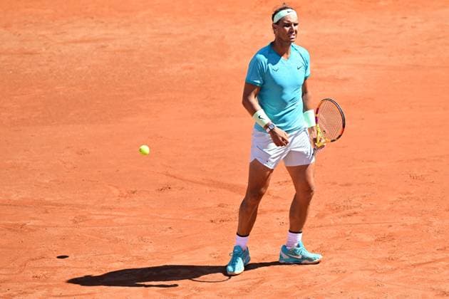 Spain s Rafael Nadal during Sunday s men s singles final against Portugal s Nuno Borges in the Nordea Open in Bastad, Sweden on july 21, 2024. BASTAD SWEDEN x9200x