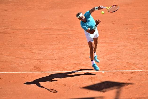 Spain s Rafael Nadal during Sunday s men s singles final against Portugal s Nuno Borges in the Nordea Open in Bastad, Sweden on july 21, 2024. BASTAD SWEDEN x9200x