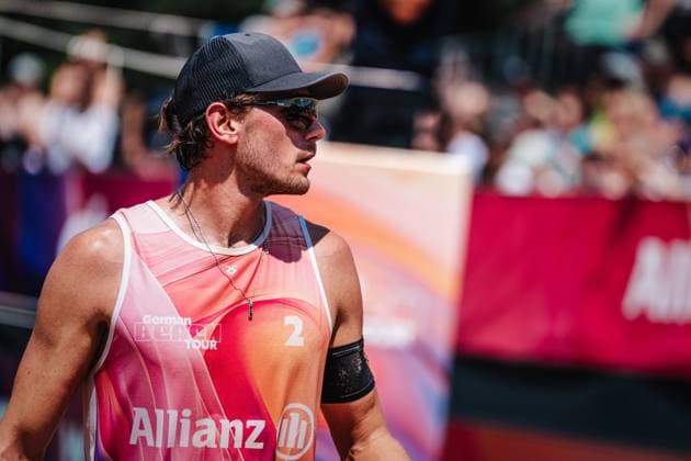 Beachvolleyball Männer German Beach Tour 2024 Tourstop München 21.07.2024 Paul Henning München Zentraler Hochschulsport: Beach- Bayern Deutschland