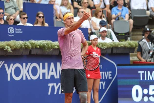 Tennis: Hamburg Open 2024, ATP500, Finale, Hamburg, 21.07.2024 Alexander Zverev (GER) - Arthur Fils (FRA)