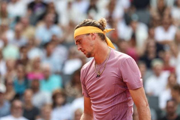 Tennis: Hamburg Open 2024, ATP500, Finale, Hamburg, 21.07.2024 Enttäuschung bei Alexander Zverev (GER) - Arthur Fils (FRA)