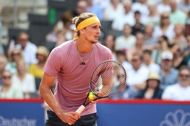 Tennis: Hamburg Open 2024, ATP500, Finale, Hamburg, 21.07.2024 Alexander Zverev (GER) - Arthur Fils (FRA)