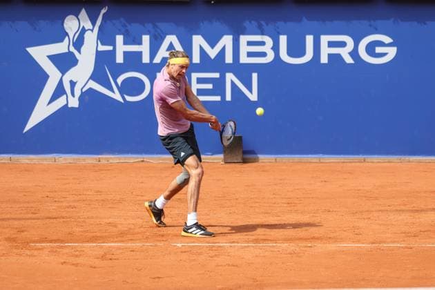 Tennis: Hamburg Open 2024, ATP500, Finale, Hamburg, 21.07.2024 Alexander Zverev (GER) - Arthur Fils (FRA)